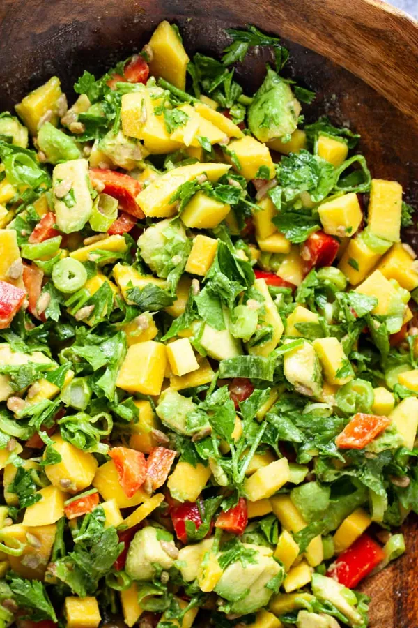 The Best Mango Avocado Salad (Healthy & Nourishing)