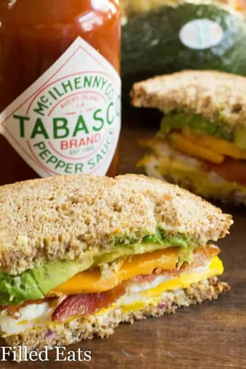 The Loaded Egg Sandwich