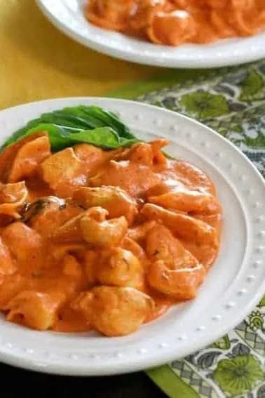 Three Cheese Tortellini Rosemary Chicken