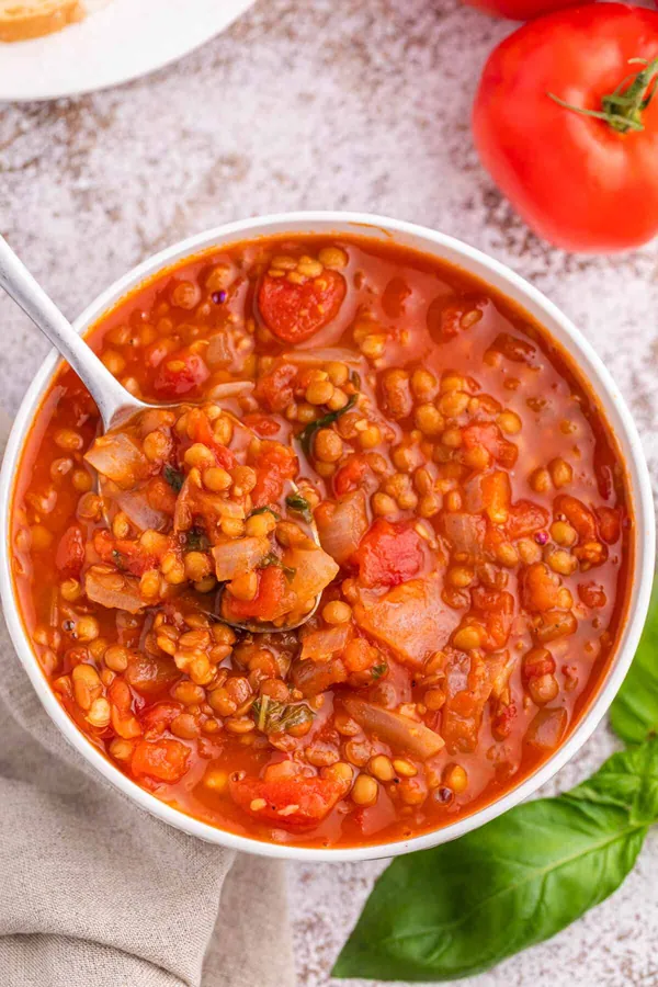 Tomato and Lentil Soup