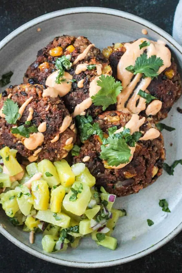 Vegan Black Bean Patties