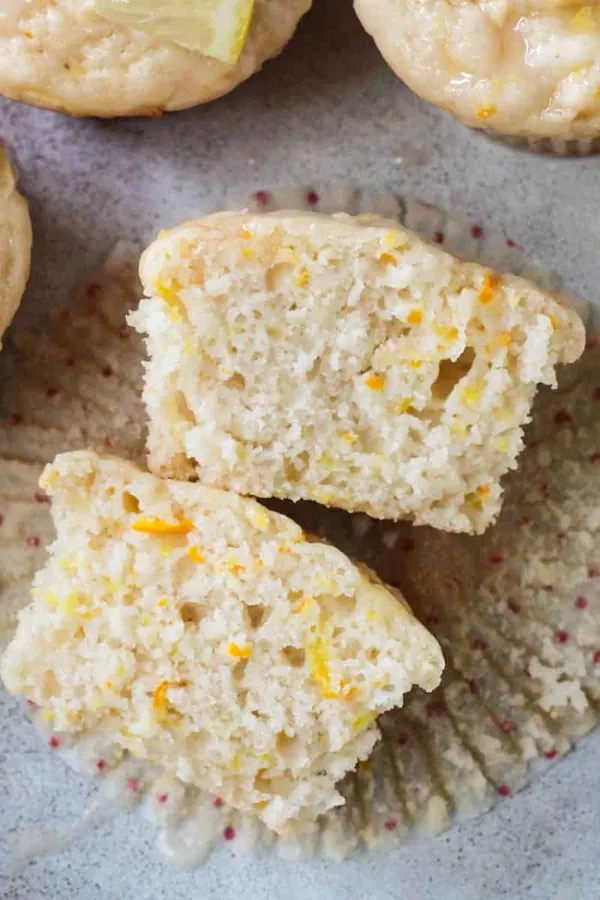 Vegan Lemon Summer Squash Muffins