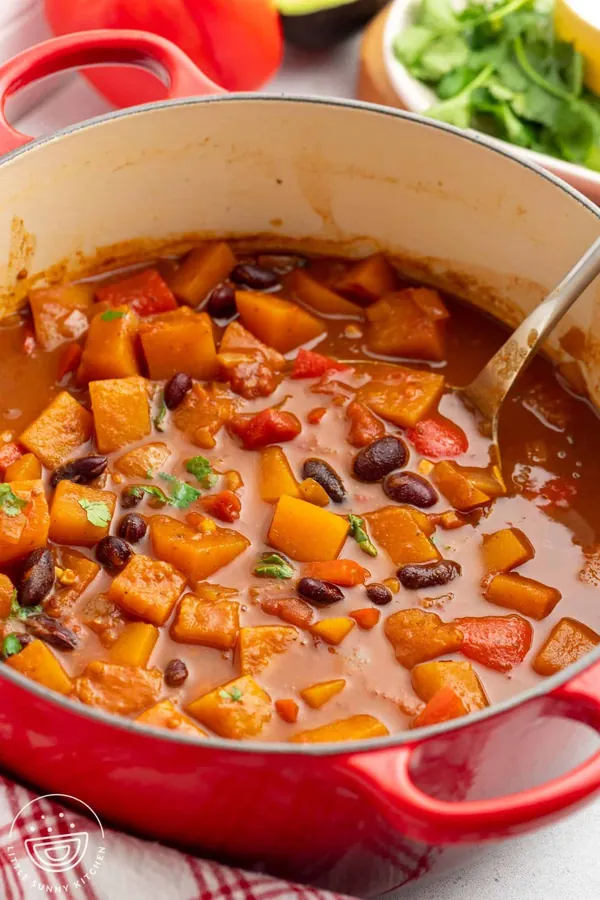 Vegetarian Butternut Squash Chili