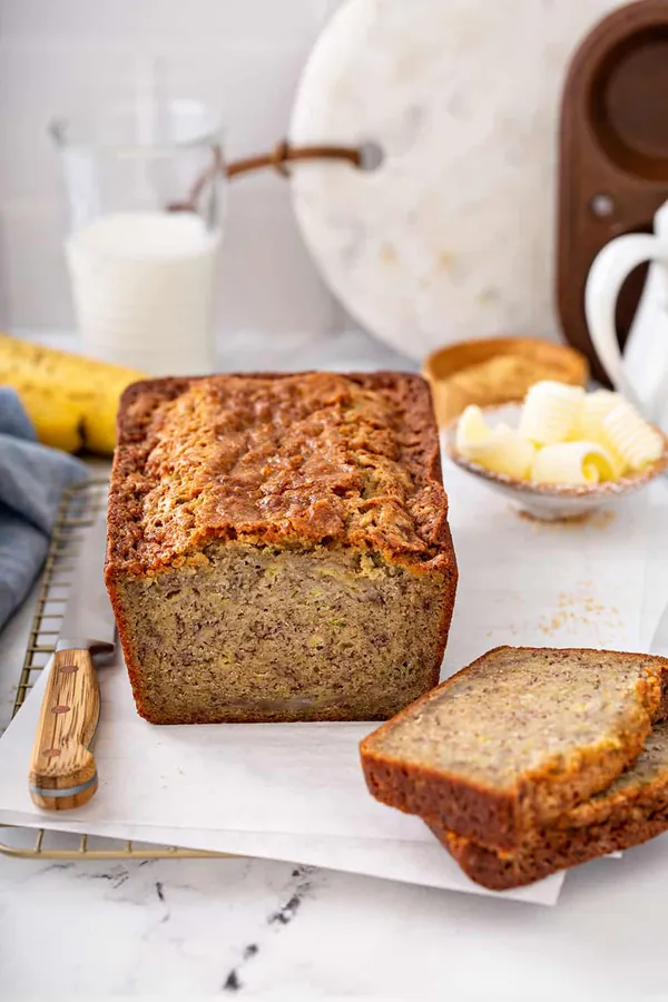 Zucchini Banana Bread