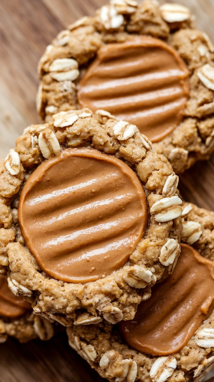 3-Ingredient Peanut Butter Banana Cookies