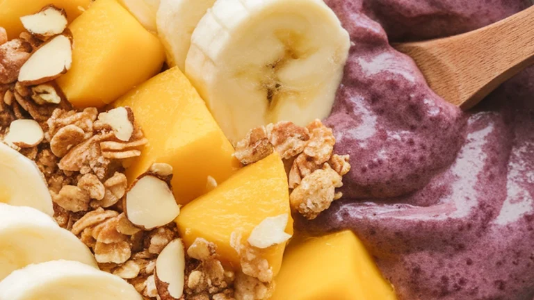 Acai Banana Smoothie Bowl - Featured