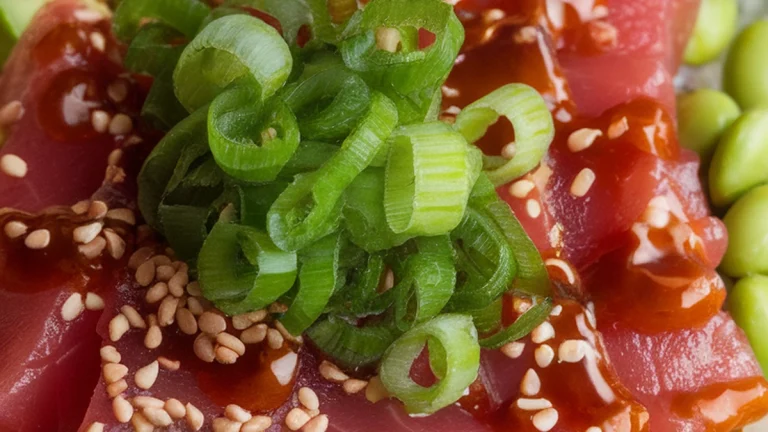 Ahi Tuna Poke Bowl - Featured