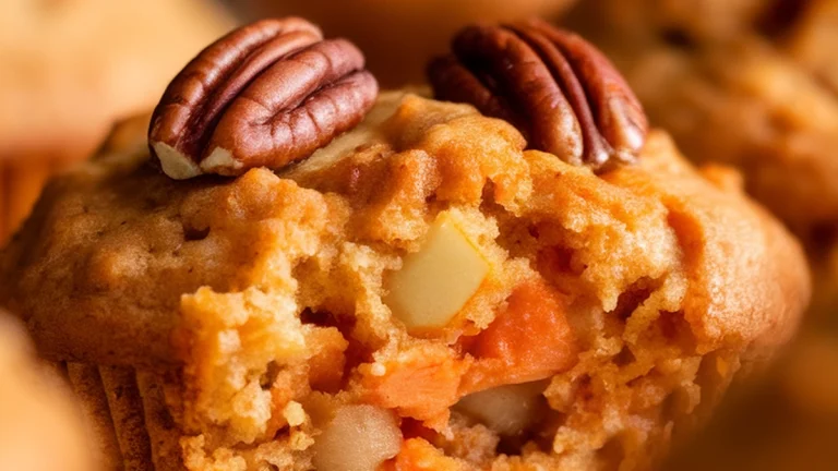 Apple Carrot Cake Muffins - Featured