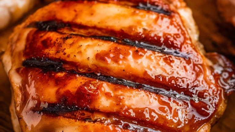 Apple Cider Vinegar BBQ Chicken Thighs - Featured