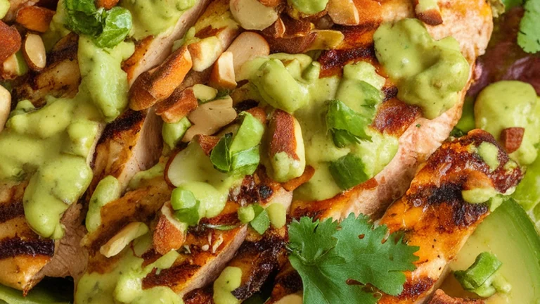 Avocado BBQ Chicken Salad - Featured