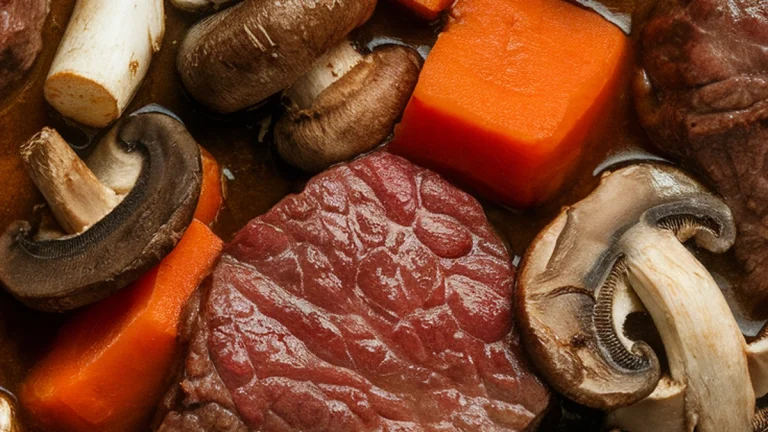 Balsamic and Mushroom Beef Stew - Featured