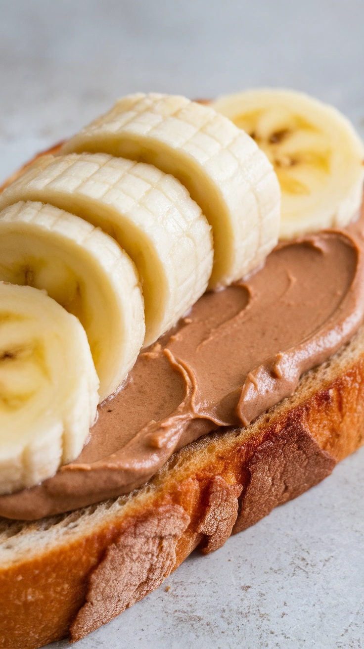 Banana and Almond Butter Toast