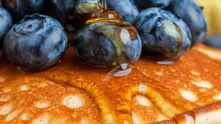 Banana Oat Blender Pancakes - Featured