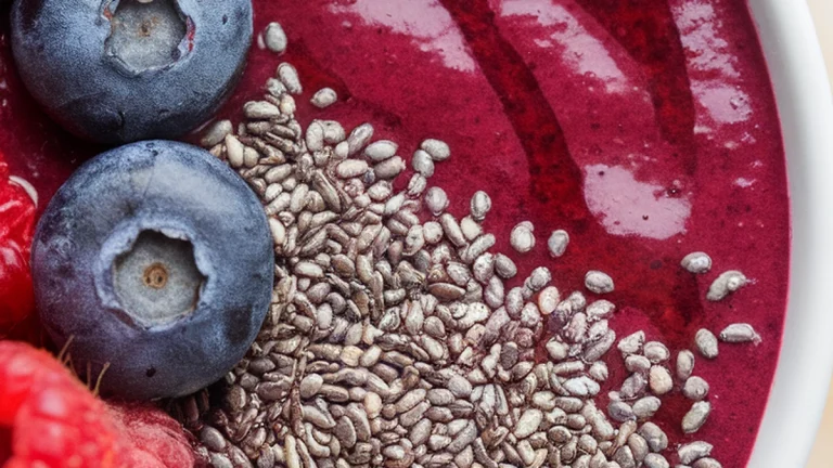 Berry and Beet Smoothie Bowl - Featured