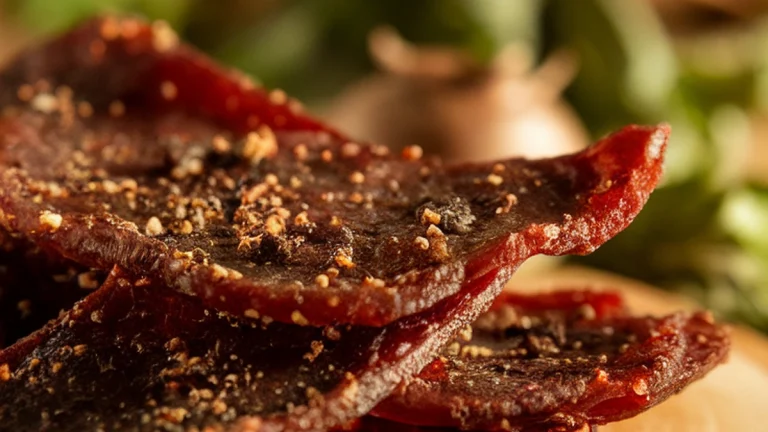 Black Pepper Beef Jerky - Featured
