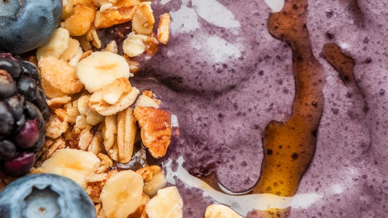 Blackberry Banana Smoothie Bowl - Featured