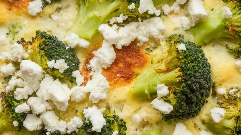 Broccoli and Feta Frittata - Featured