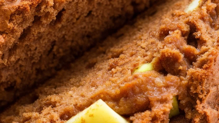 Buckwheat Apple Cinnamon Banana Bread - Featured
