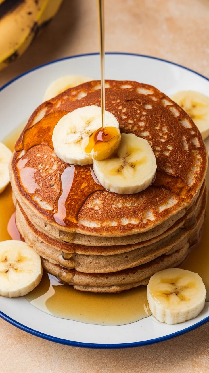 Buckwheat Banana Pancakes