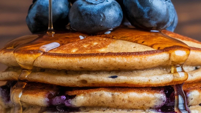 Buckwheat Blueberry Pancakes - Featured
