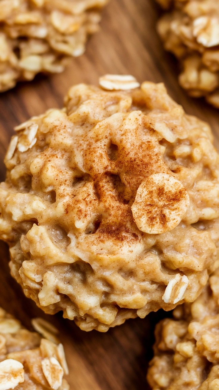Chewy Banana Oatmeal Breakfast Cookies