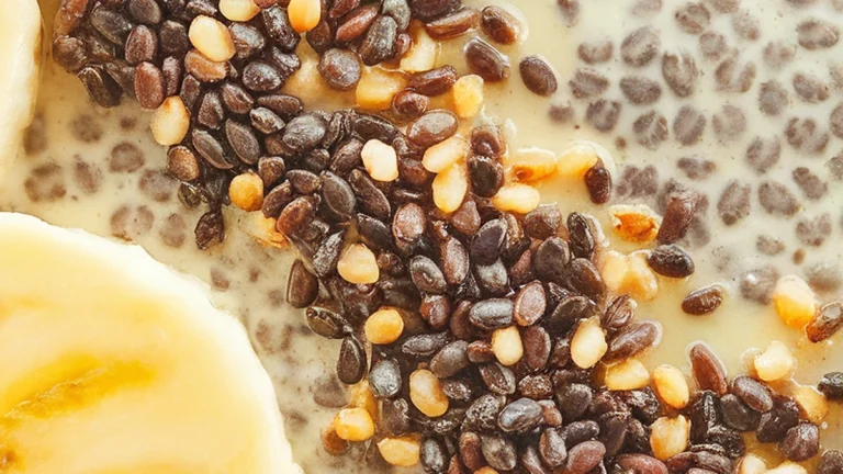 Chia Seed Banana Pudding - Featured