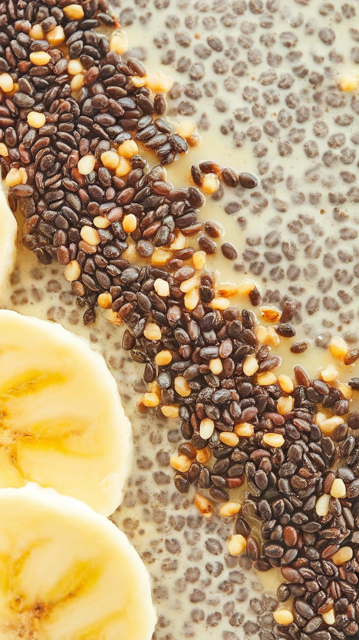 Chia Seed Banana Pudding