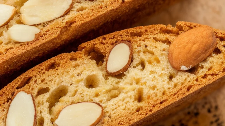 Classic Almond Anise Biscotti - Featured