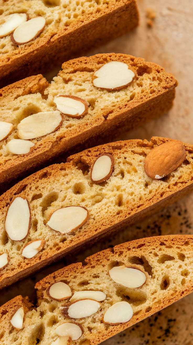 Classic Almond Anise Biscotti