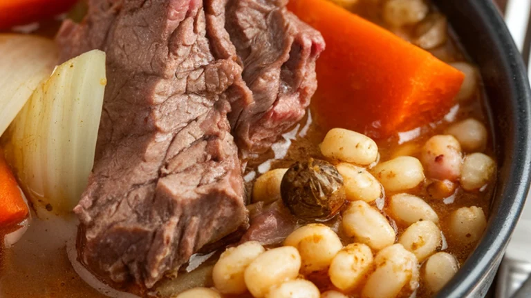 Classic Beef and Barley Stew - Featured