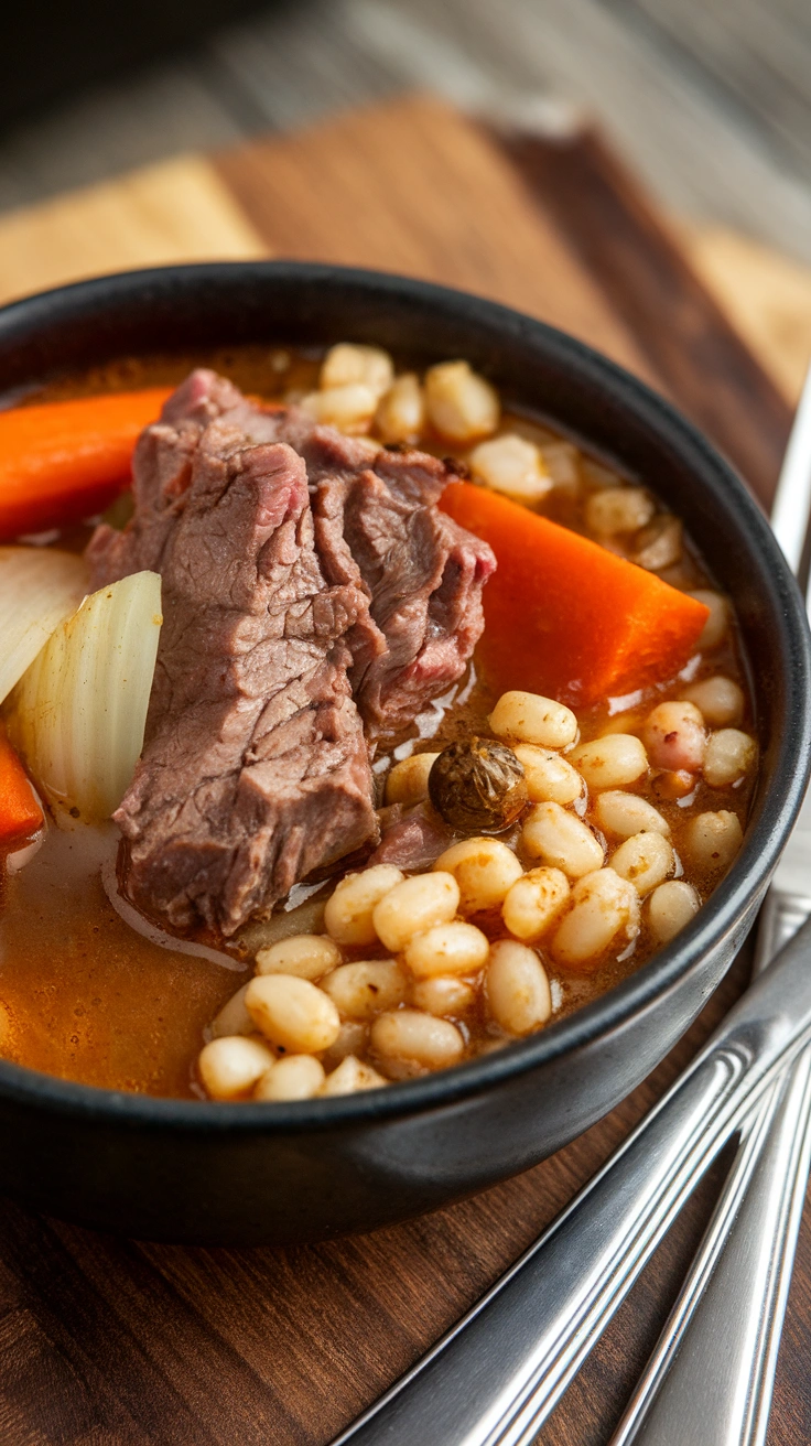 Classic Beef and Barley Stew