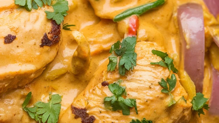 Coconut Curry Chicken Bowl - Featured