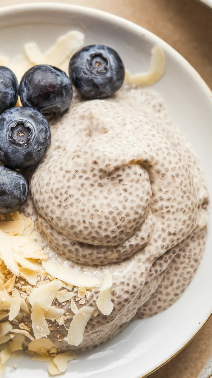 Coconut Vanilla Chia Pudding