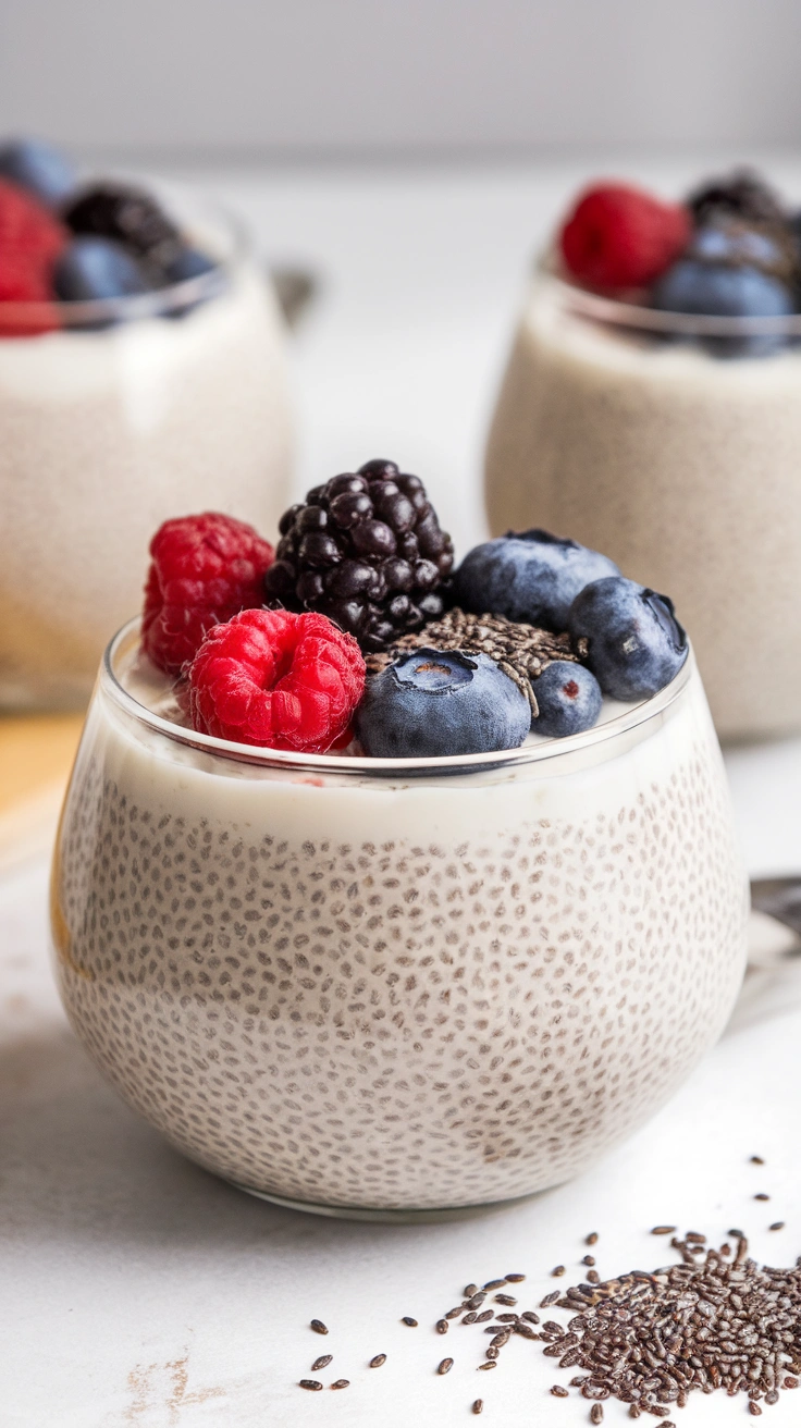 Coconut Vanilla Chia Seed Pudding