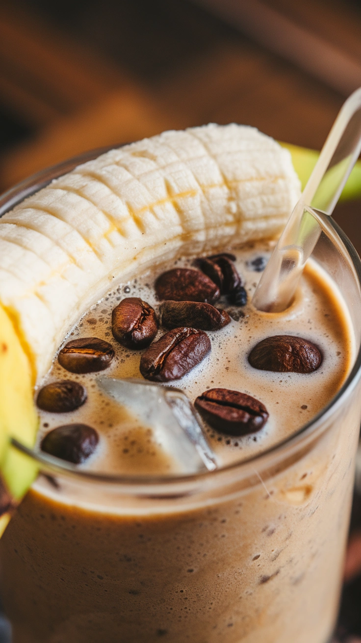 Coffee Banana Energy Smoothie