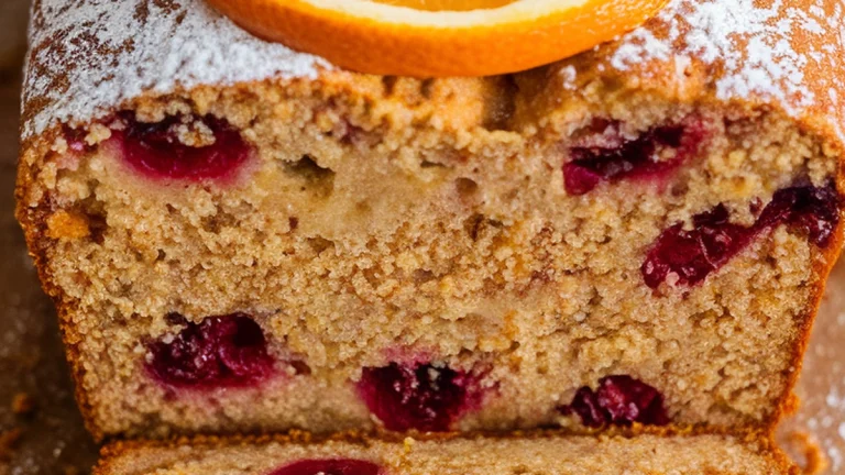Cranberry Orange Quinoa Loaf - Featured