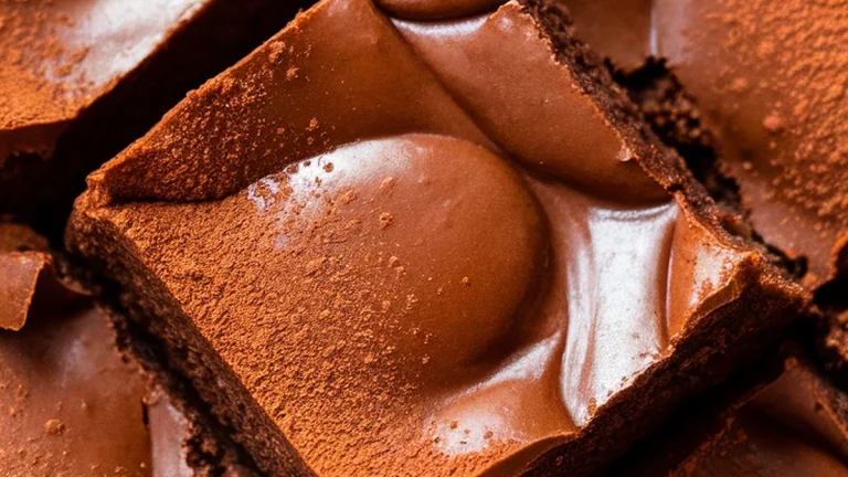 Creamy Avocado Chocolate Brownies - Featured