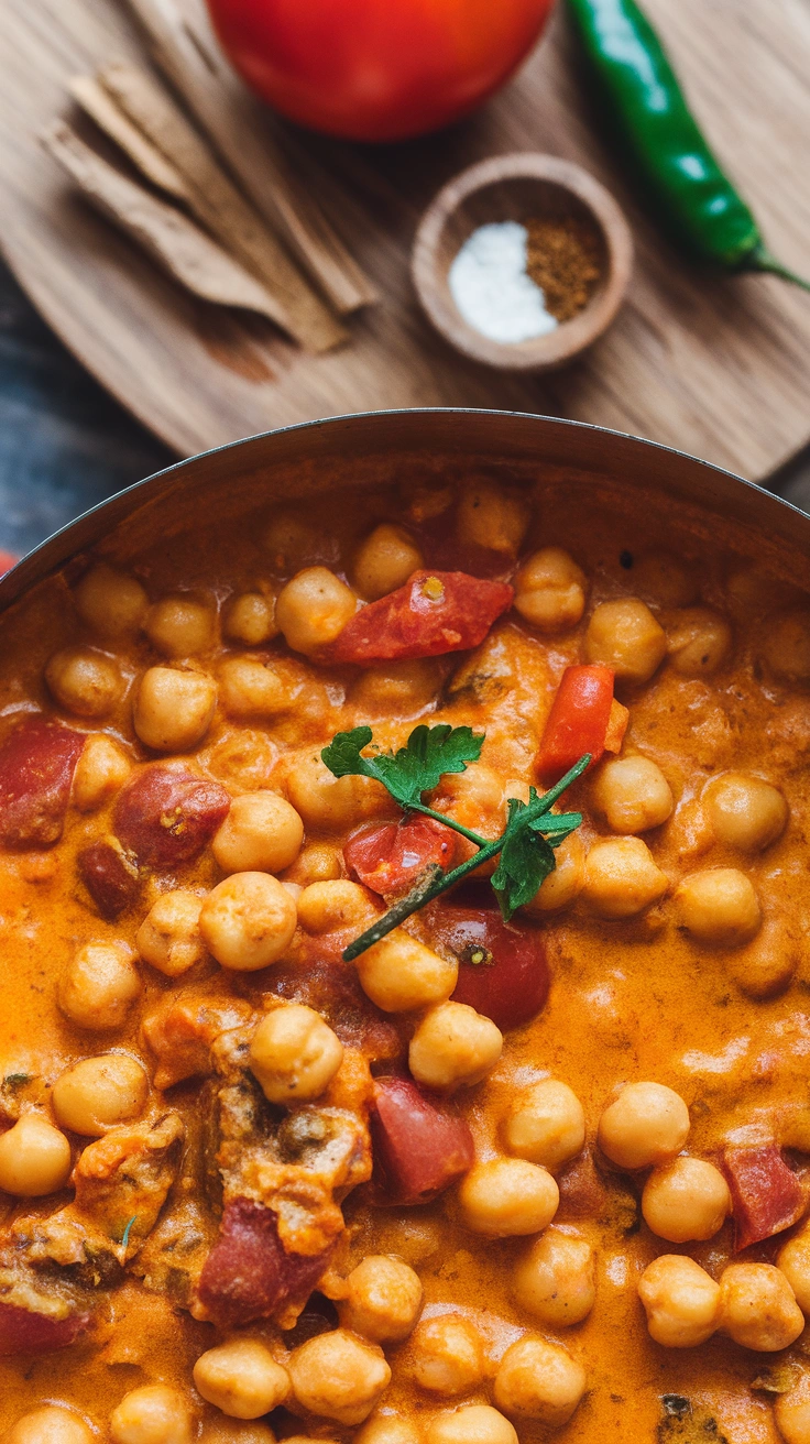 Creamy Coconut Chickpea Curry