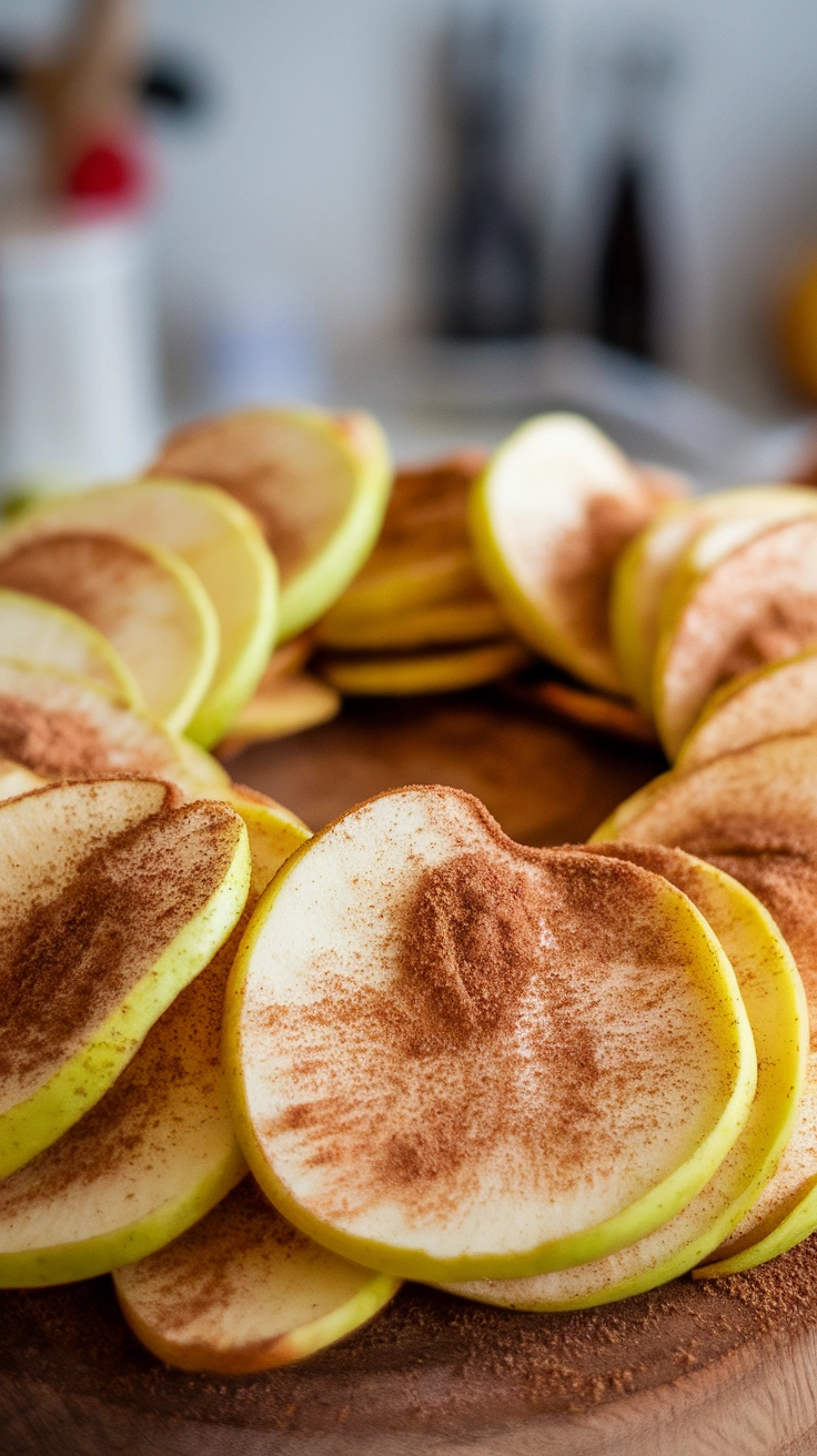 Crispy Baked Apple Chips