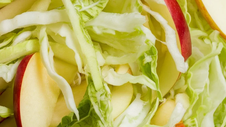 Crunchy Apple and Cabbage Slaw - Featured