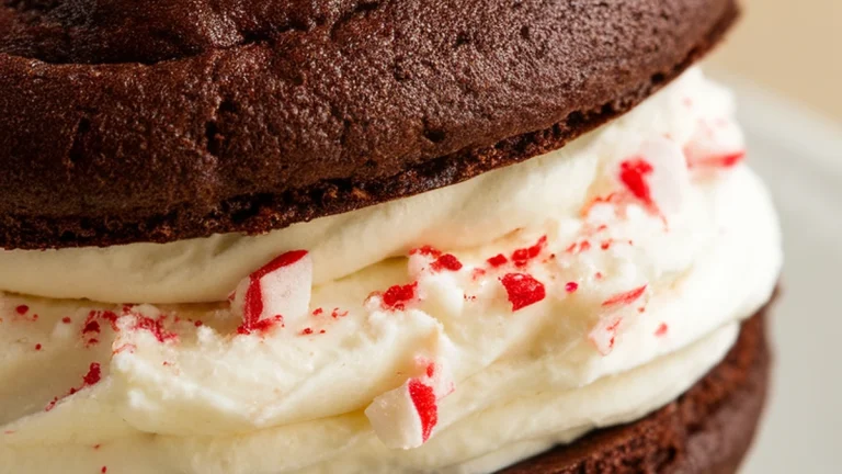 Dark Chocolate Peppermint Whoopie Pies - Featured