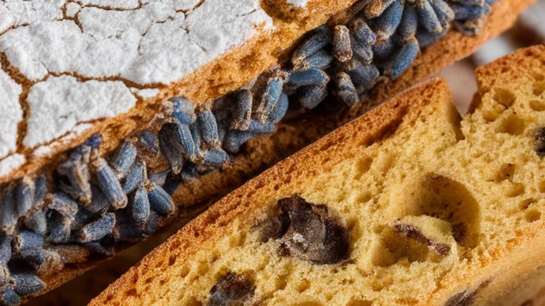 Earl Grey and Lavender Biscotti - Featured