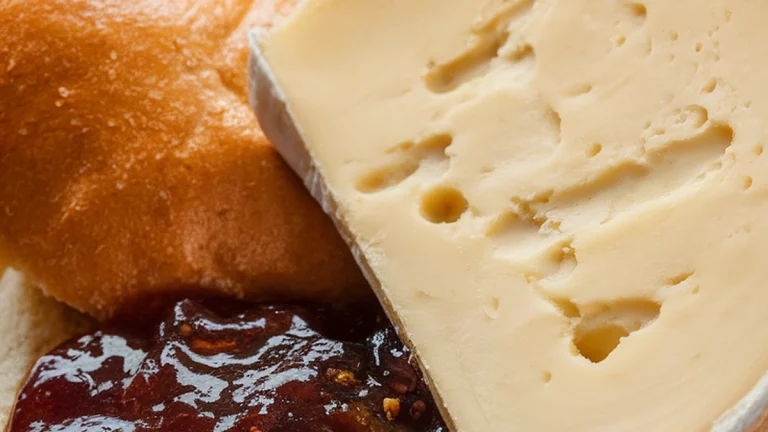 Fig Jam and Brie Bagel - Featured