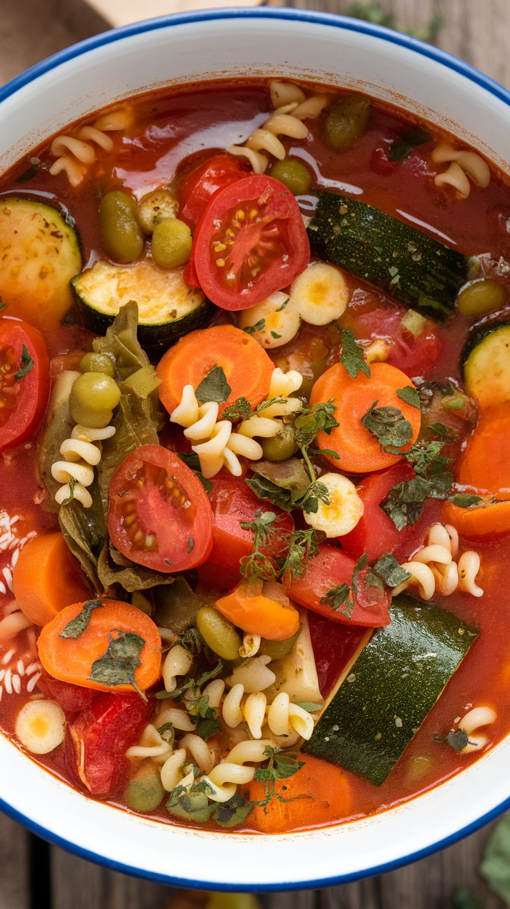 Garden Vegetable Minestrone