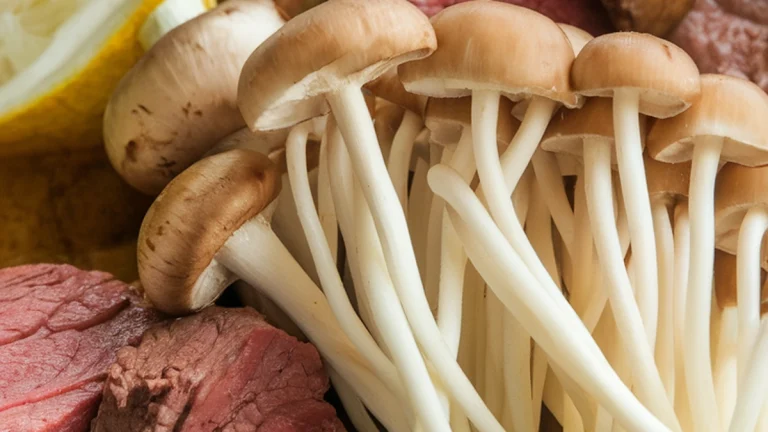 Ginger Soy Beef Stew with Shiitake Mushrooms - Featured