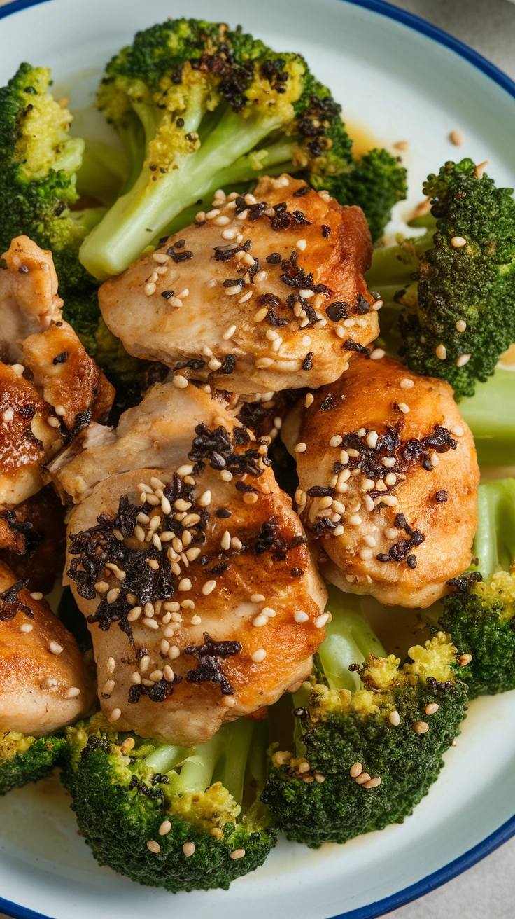 Ginger Soy Chicken and Broccoli