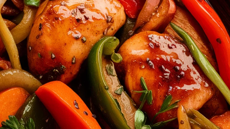 Ginger Soy Chicken Stir-Fry - Featured