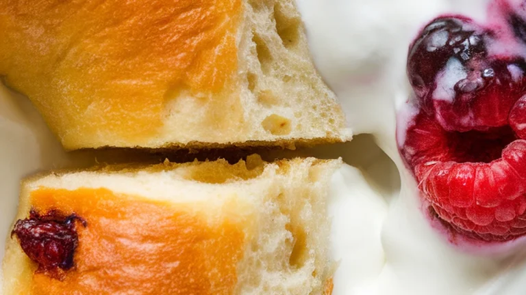 Greek Yogurt and Mixed Berry Bagel - Featured