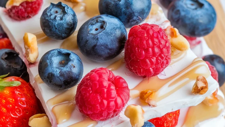 Greek Yogurt Berry Bark - Featured