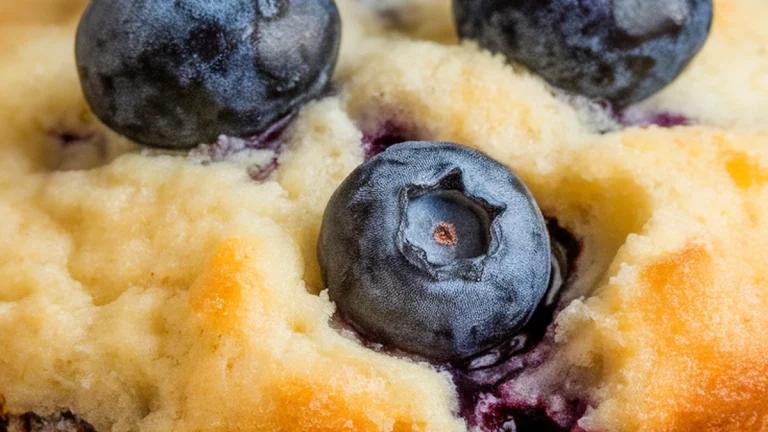 Greek Yogurt Lemon Blueberry Muffins - Featured
